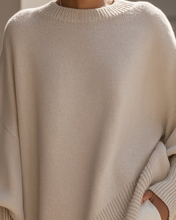 ISALIE | Pull en laine mélangée coupe oversize