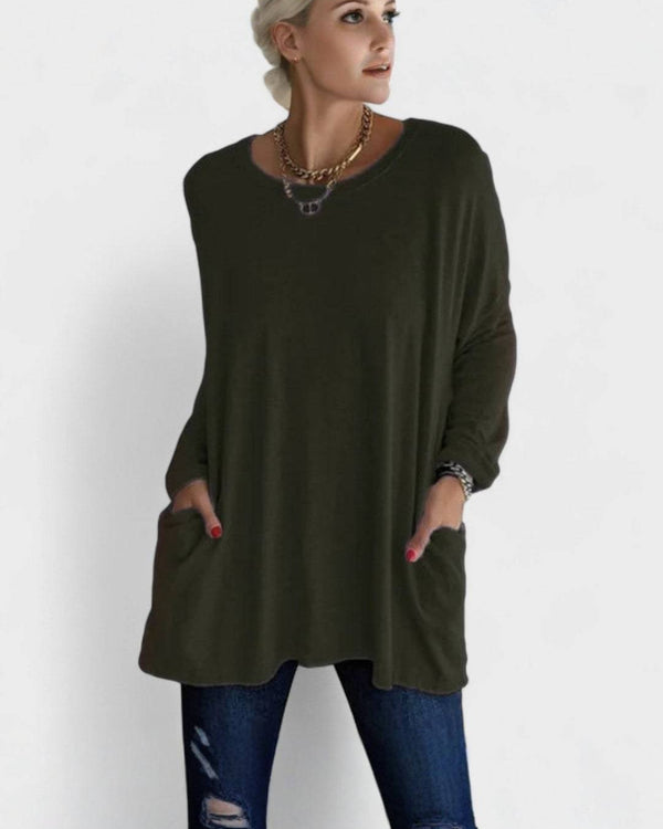 MOIRA | Top manches longues casual chic