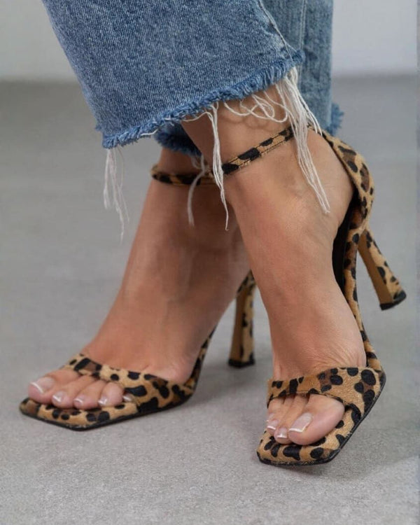 CORALIE | Chaussures Léopard — Audacieuses & Élégantes
