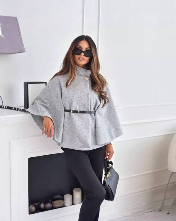 COLETTE | Manteau ceinturé en tissu doux