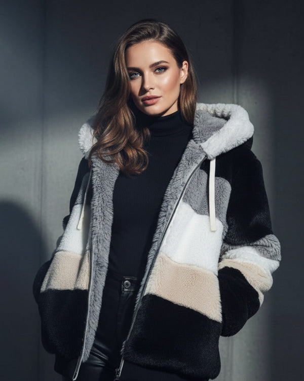 AMY | Manteau Arctic épais en fourrure