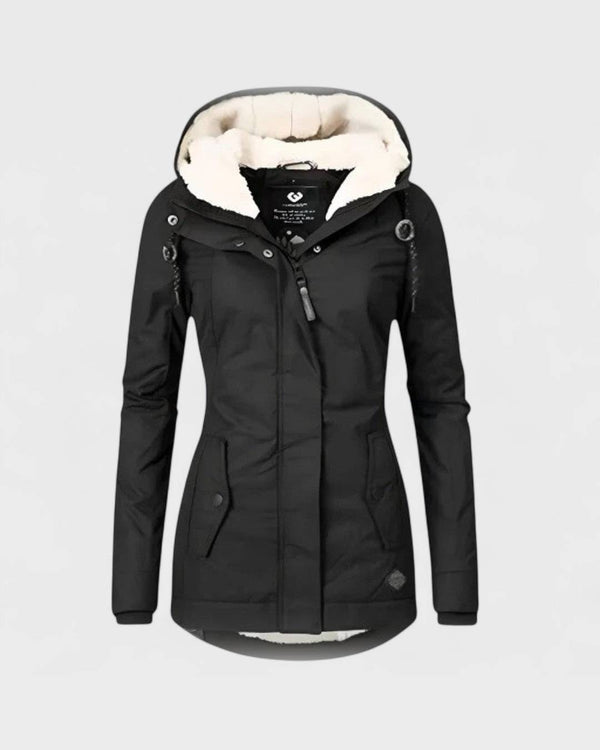 AMELIE | Veste d’hiver imperméable avec capuche