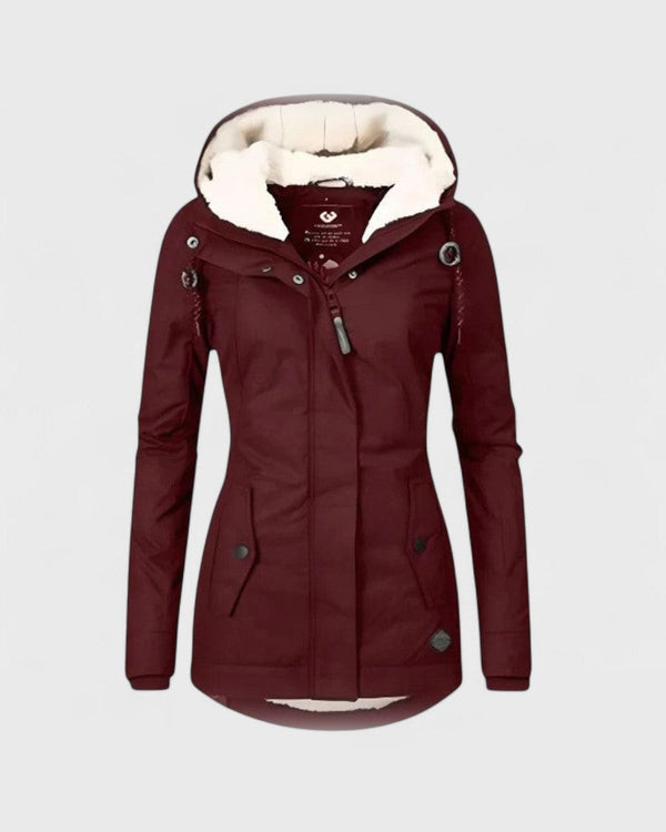 AMELIE | Veste d’hiver imperméable avec capuche