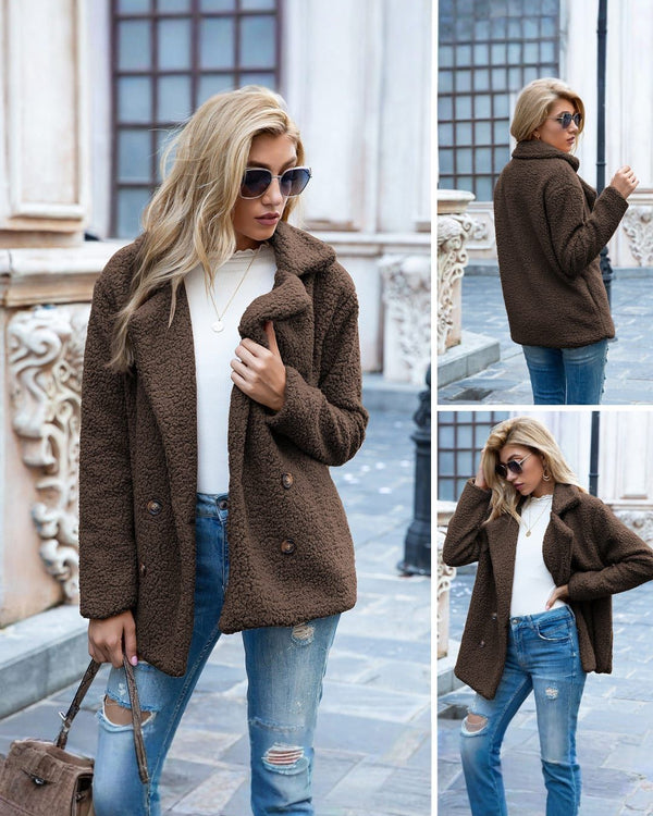 Norah | Le Manteau Teddy Douillet