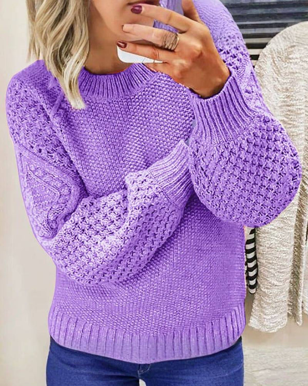 LENA | Pull en maille confortable femme