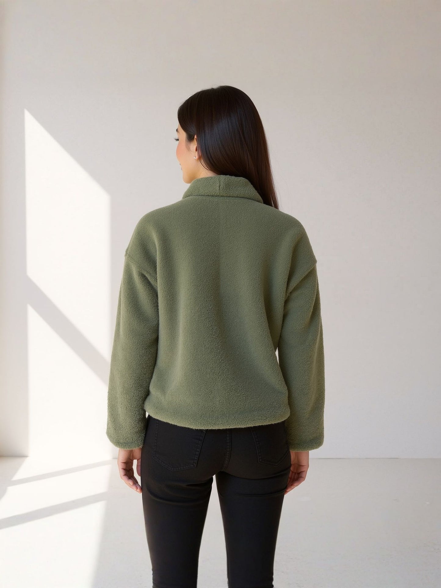 SELINA | Manteau d’automne en polaire
