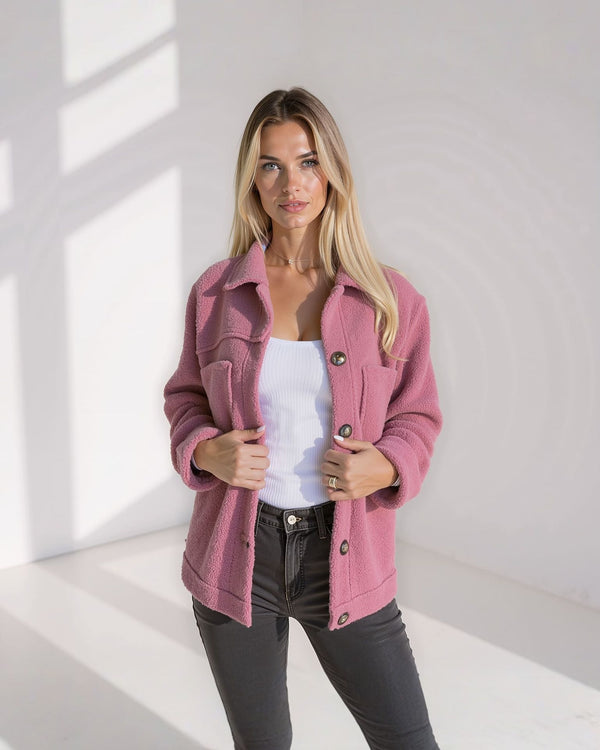 SELINA | Manteau d’automne en polaire