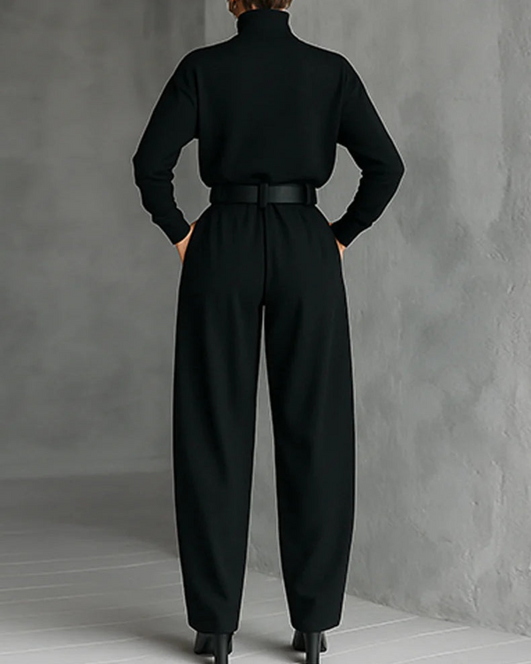 JULIET | Ensemble col roulé & pantalon droit