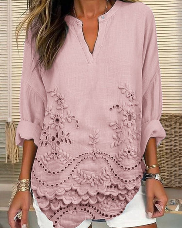 CORAL | Blouse imprimée