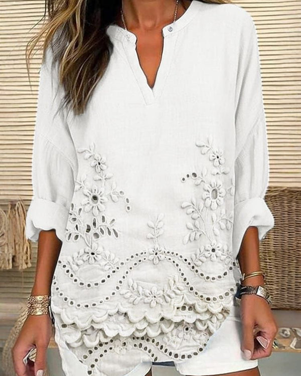 CORAL | Blouse imprimée