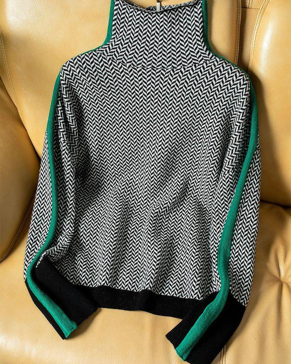 MARIKE | Le pull rayé qui sublime l’hiver