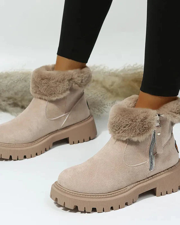 Bottines d’hiver ultra-douces et confortables