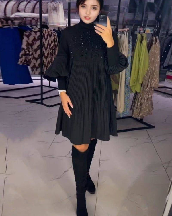 LUNA | Robe plissée élégante