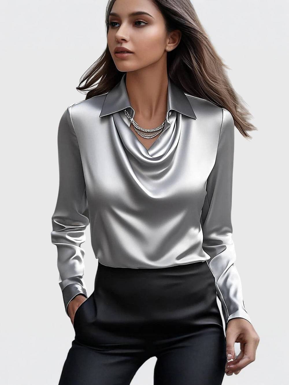 AXELLE | Pull col roulé doux & chic d'hiver