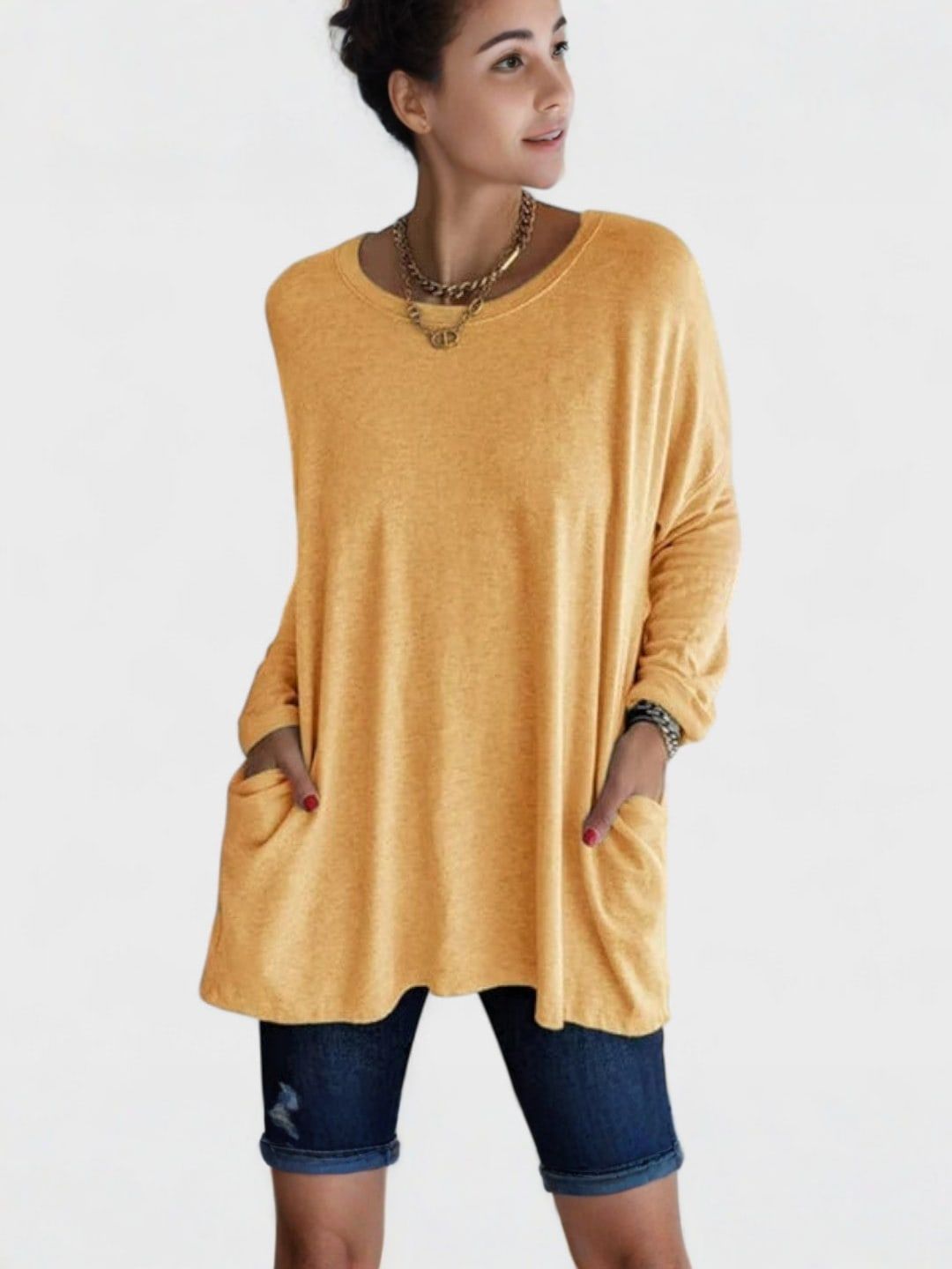 MOIRA | Top manches longues casual chic