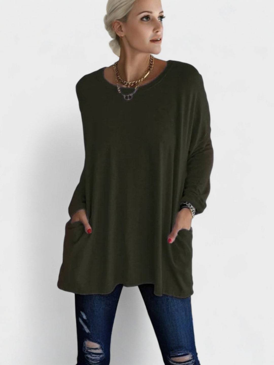 MOIRA | Top manches longues casual chic