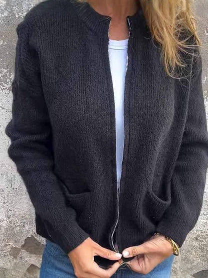 Gilet d’automne en maille premium - Style et confort Almira