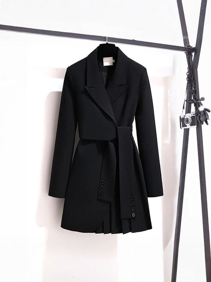 NATHALIA | La robe ceinturée d'élégance intemporelle