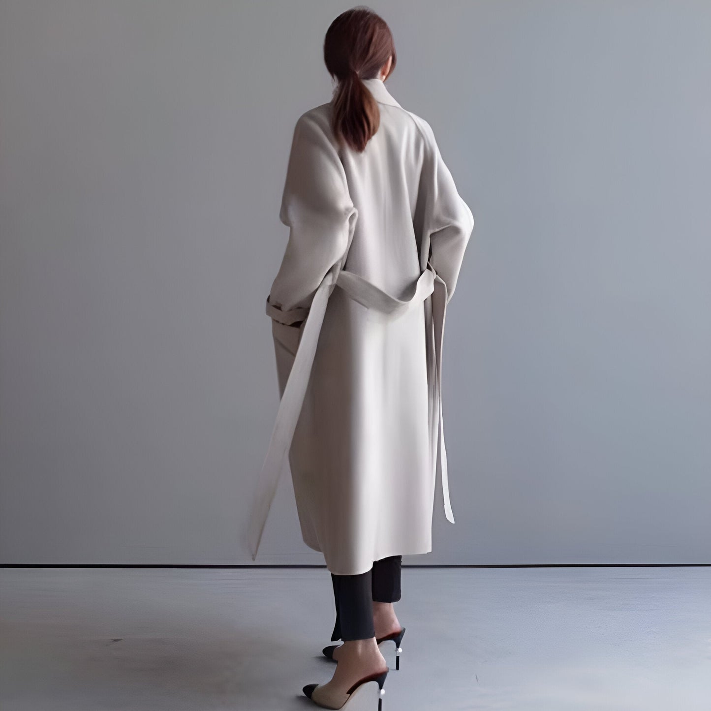 GRACE | Manteau élégant avec ceinture structurée