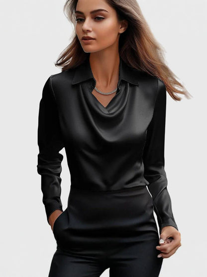 AXELLE | Pull col roulé doux & chic d'hiver