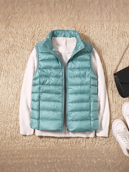 Doudoune sans manches Amira légère et élégante pour femmes