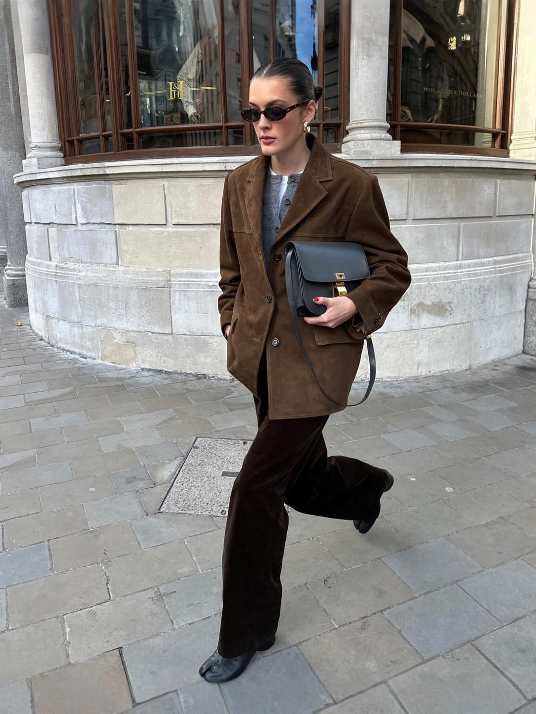 NATHALIE | Blazer en suédine