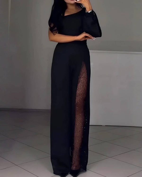 INES | Combinaison moderne à jambes larges