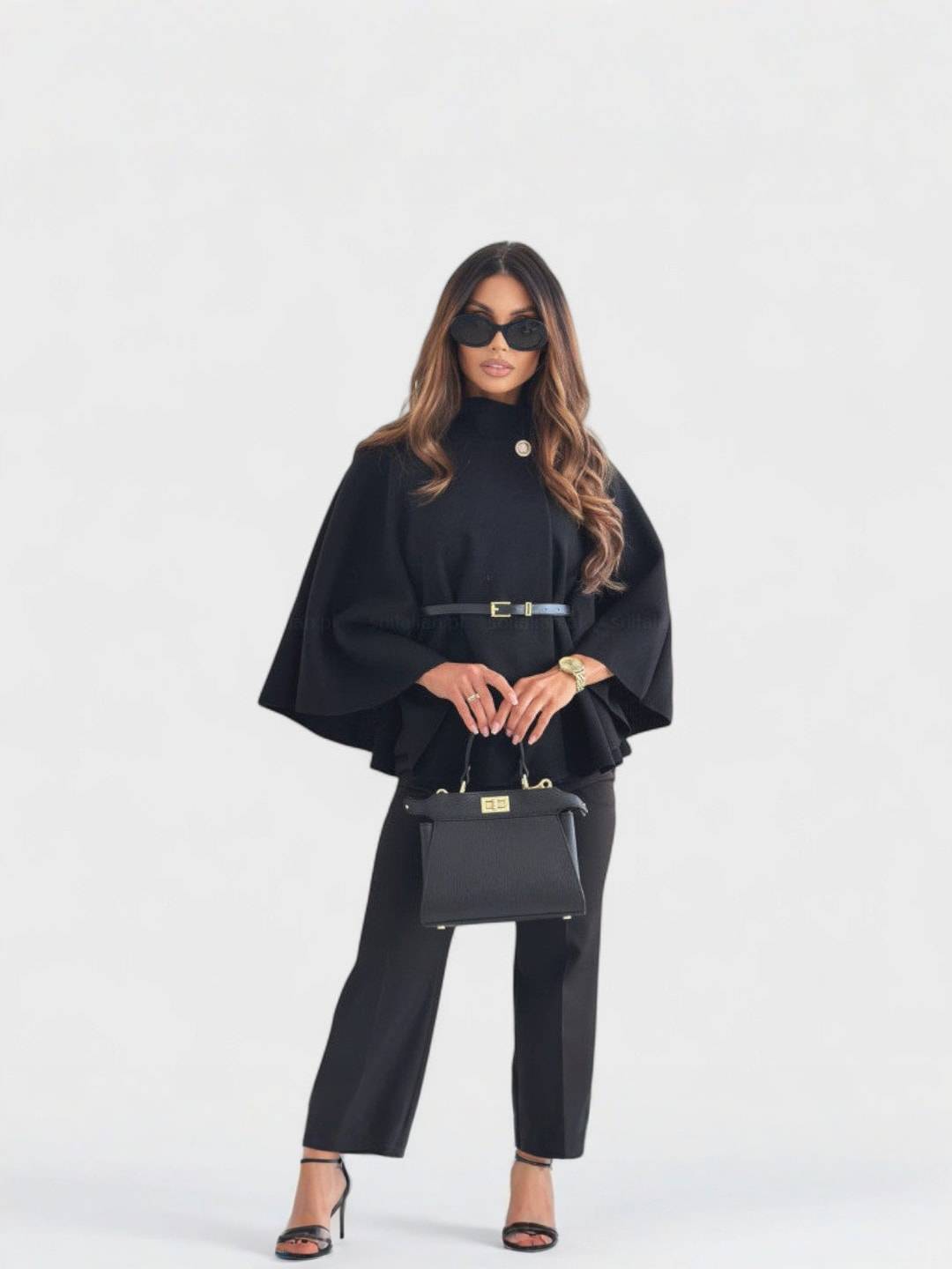 LEA | Veste élégante à manches papillon et ceinture