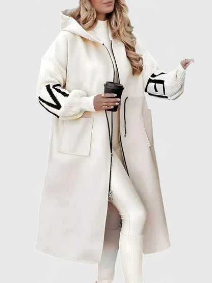 VAYE | Manteau à Capuche Élégant & Polyvalent