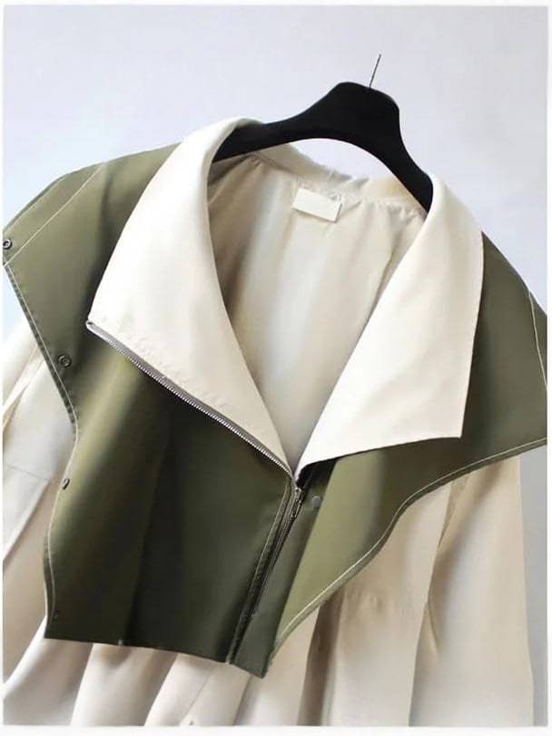 CELIA | Manteau coupe-vent en coton et polyester