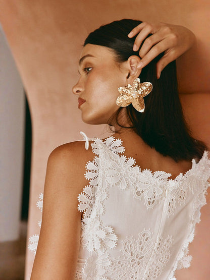 LORENA | Robe longue imprimée au caractére distinctif