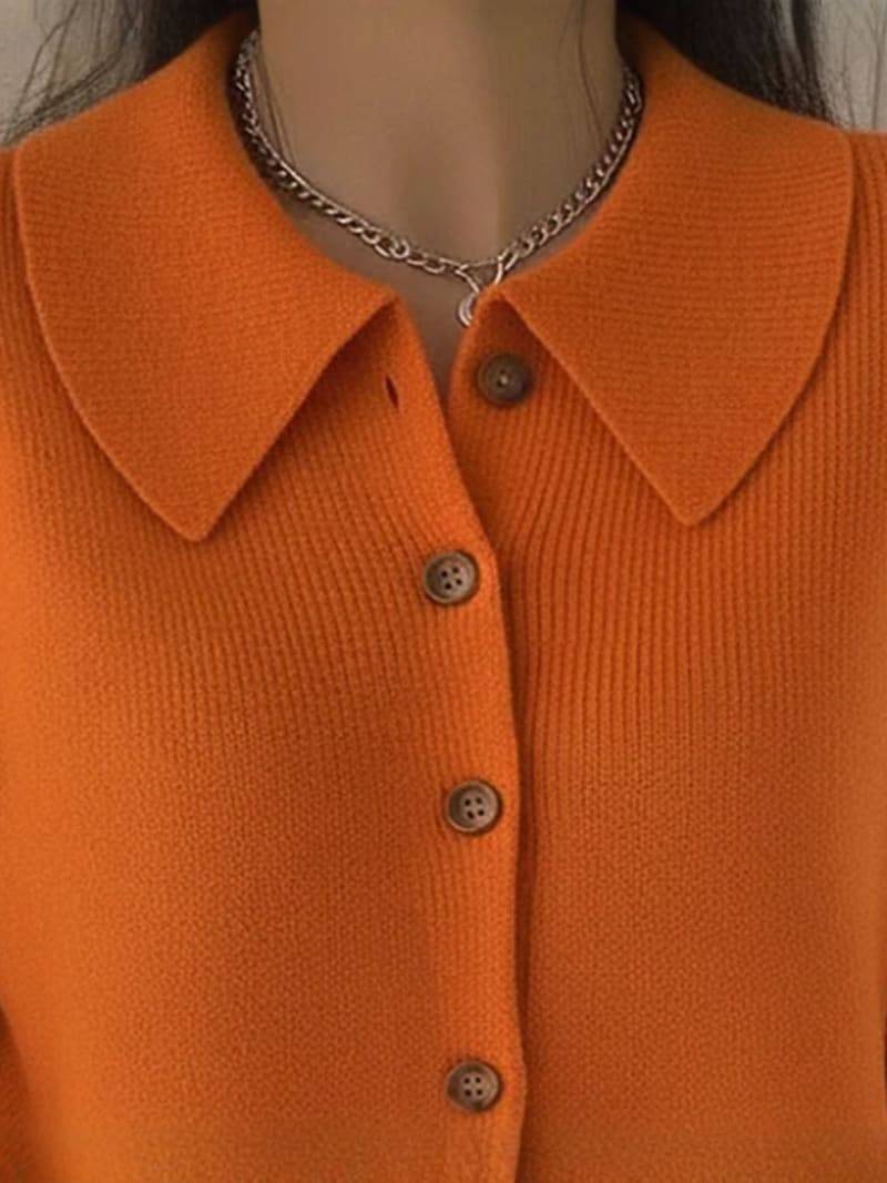 MELANIE | Pull à Revers Élégant