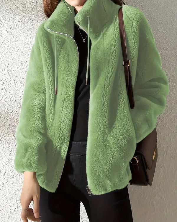 NOAH | Veste femme peluche