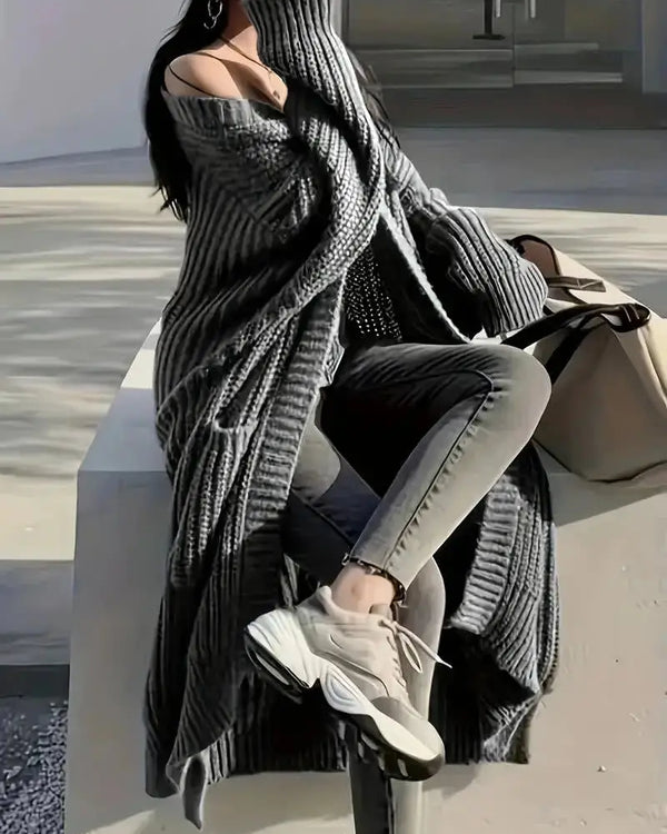 ARIANE | Cardigan oversize en maille douce