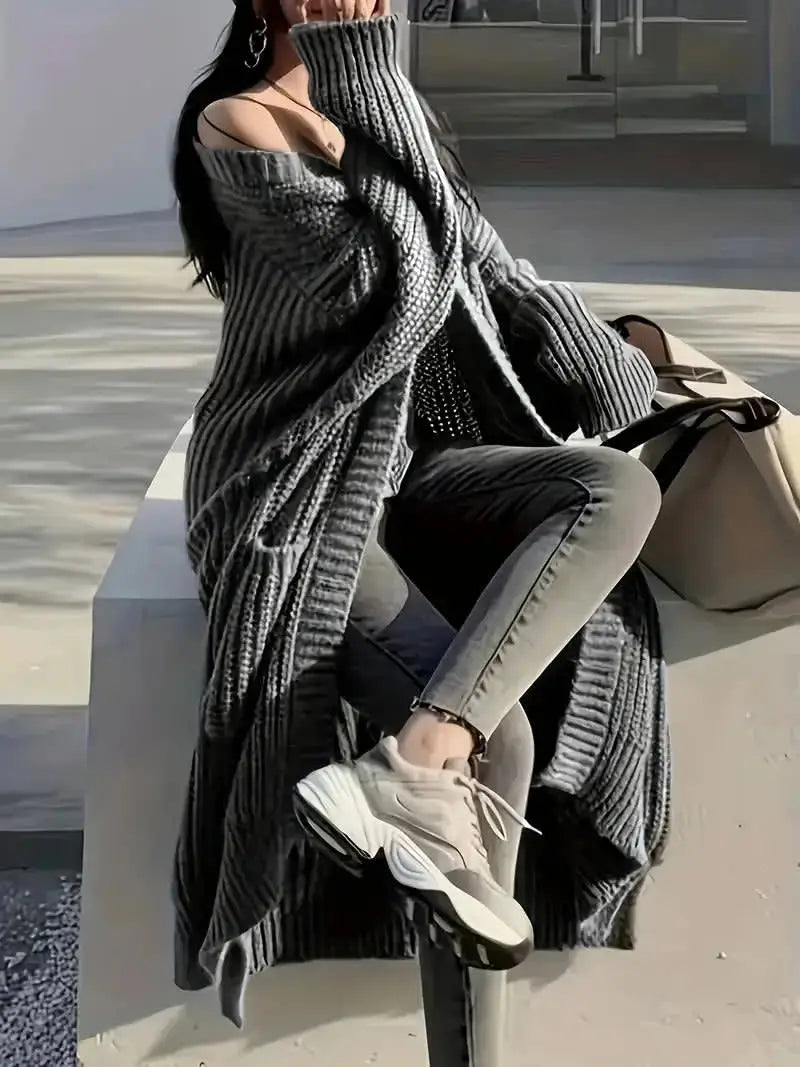 ARIANE | Cardigan oversize en maille douce