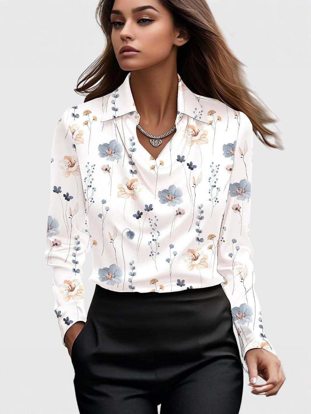 AXELLE | Pull col roulé doux & chic d'hiver