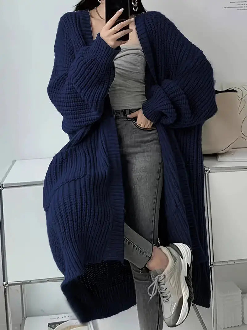 ARIANE | Cardigan oversize en maille douce