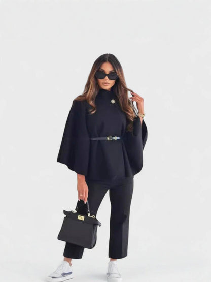 LEA | Veste élégante à manches papillon et ceinture