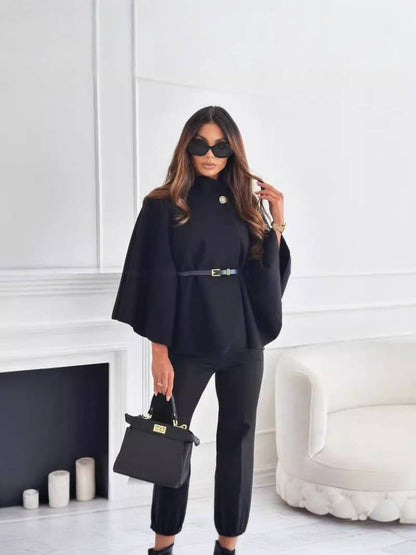 COLETTE | Manteau ceinturé en tissu doux