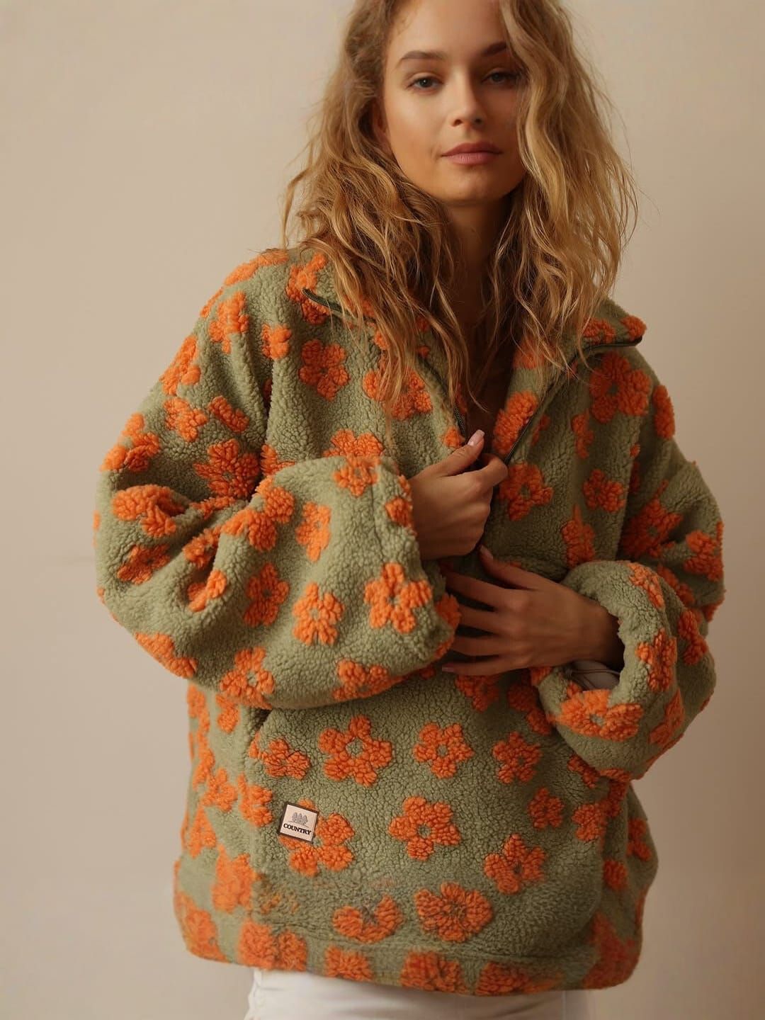 ISALINE | Pull boheme en maille douce