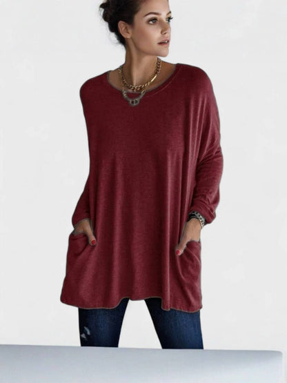 MOIRA | Top manches longues casual chic