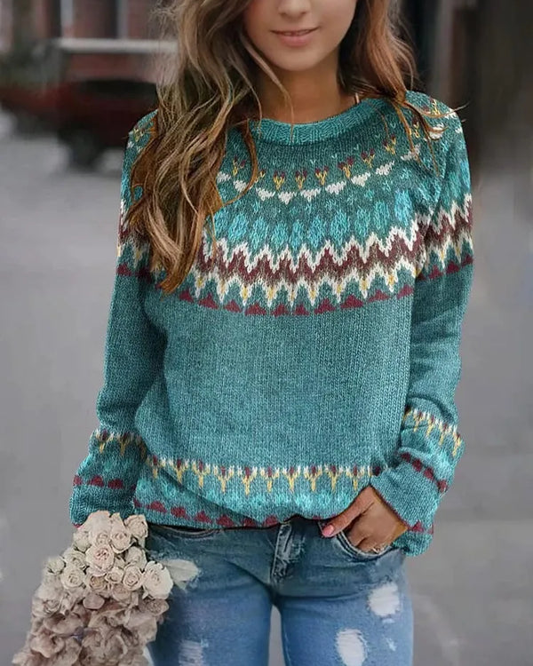 PEYTON | Pull ample en coton et polyester