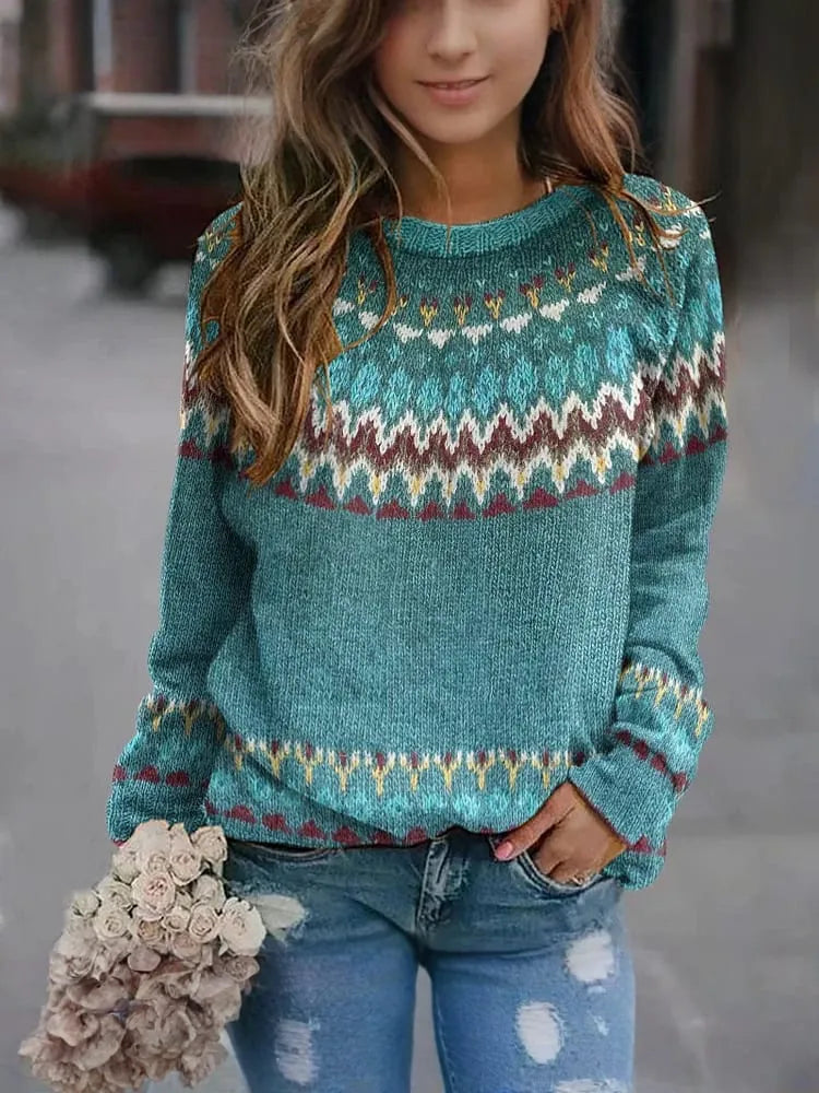 PEYTON | Pull ample en coton et polyester