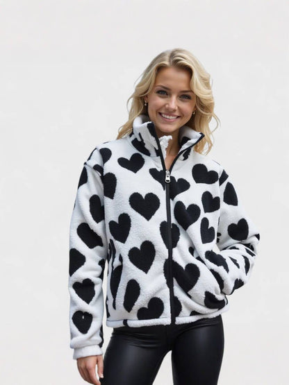 KATHARINA | Veste Réversible Cœur