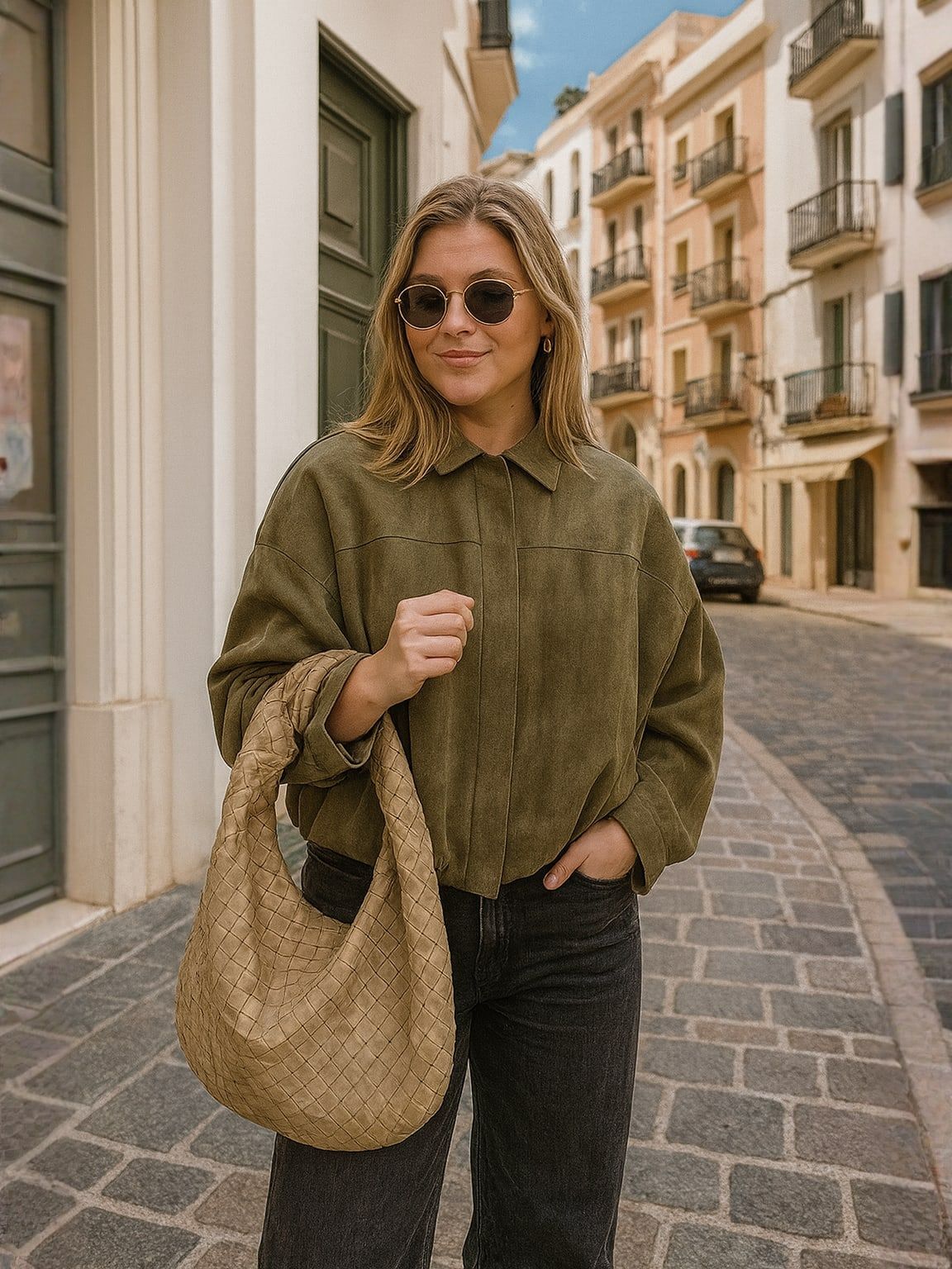 SOLANGE | Bomber Court élégant