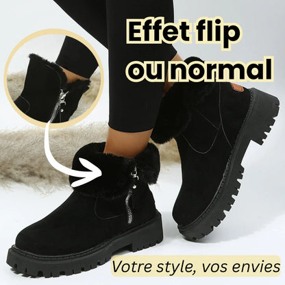 Bottines d’hiver ultra-douces et confortables