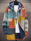 Cardigan Rétro Color Block