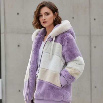 AMY | Manteau Arctic épais en fourrure