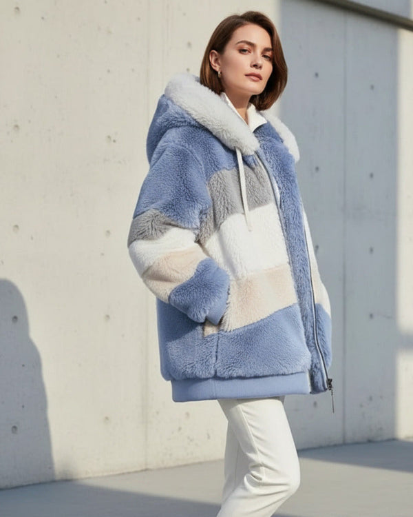 AMY | Manteau Arctic épais en fourrure