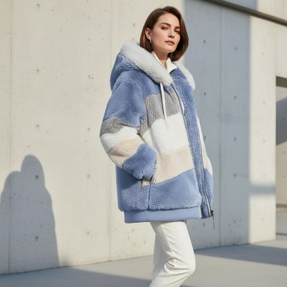 AMY | Manteau Arctic épais en fourrure